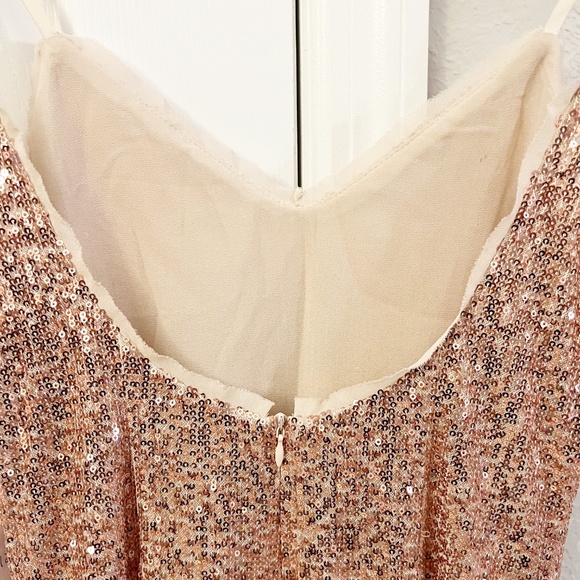 Hashtag | Pink Sequin Mini Dress | S | NWT - Picture 9 of 11